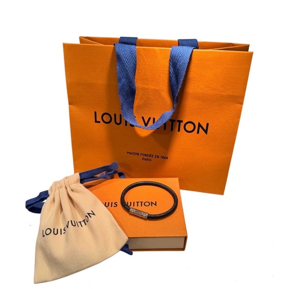 Louis Vuitton Keep It Bracelet Damier Canvas Men's